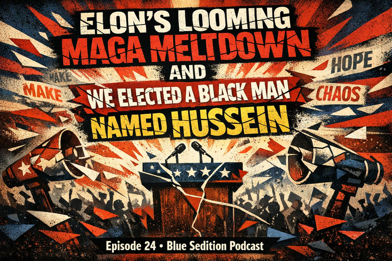Elon's Looming MAGA Meltdown and We Elected a Black Man Named Hussein