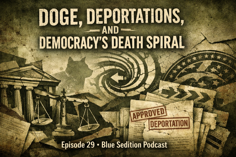 DOGE, Deportations, and Democracy's Death Spiral