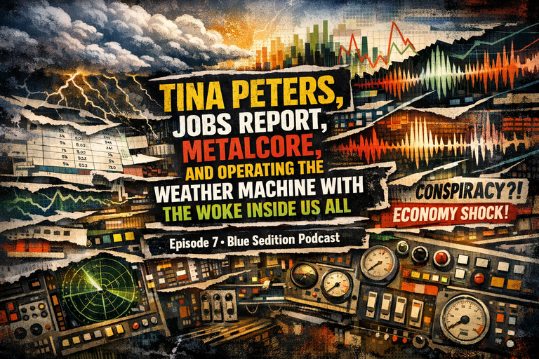 Tina Peters, Jobs Report, Metalcore, and Operating the Weather Machine with the Woke Inside Us All
